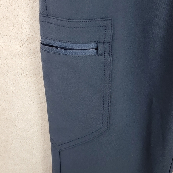 Figs NEW Petite Navy Zamora High Waisted Petite Joggers Scrub Pants Sz XXSP - Picture 6 of 12